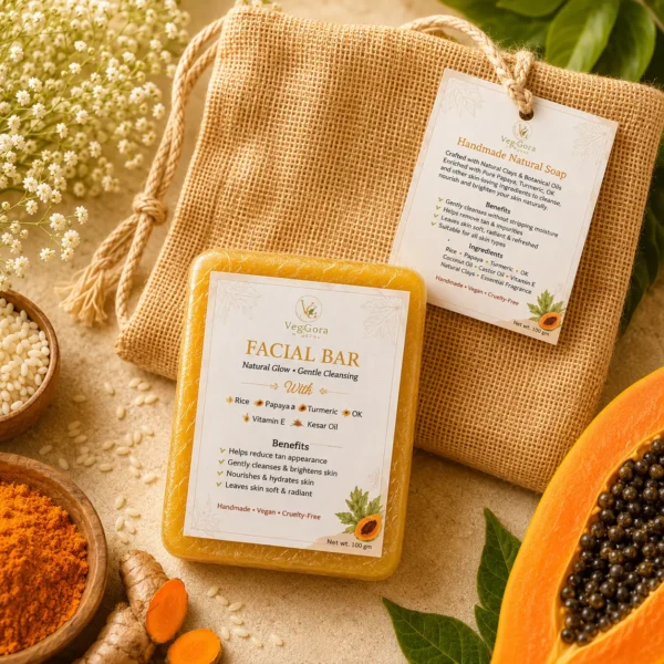 Rice Papaya Turmeric Facial Bar