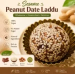 Sesame Peanut Date Laddu