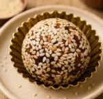 Sesame Peanut Date Laddu