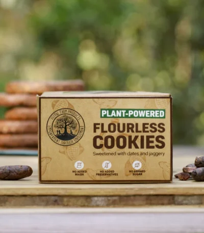 Flourless Vegan Chocolate Cookies