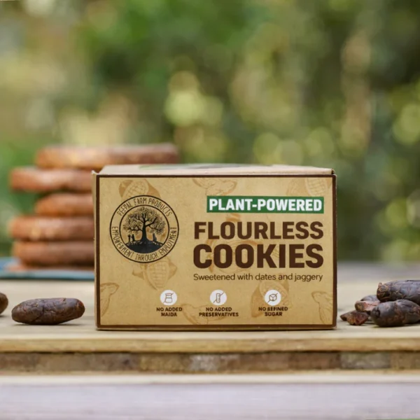 Flourless Vegan Chocolate Cookies