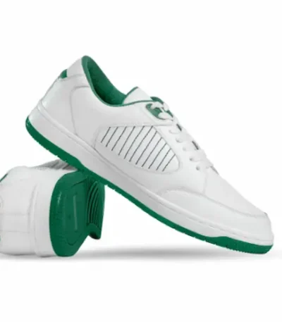 White Green Casual Sneakers