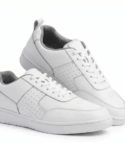 Grey Panel Sneakers