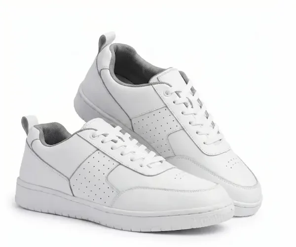 Grey Panel Sneakers