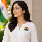 Handmade Indian Flag Brooch - Image 4