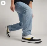 Navy Color-Block Sneakers