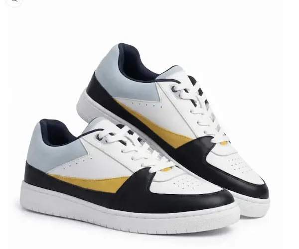 Navy Color-Block Sneakers