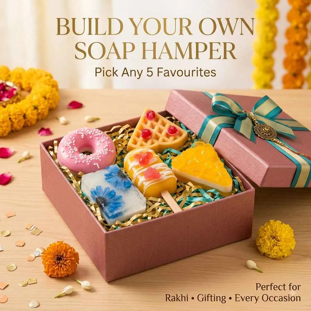 VegGora Beauty Build Your Own Handmade Soap Hamper Build Your Own Handmade Soap Hamper Vegan Cruelty-Free