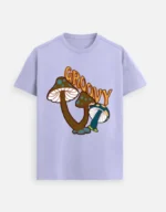A playful Groovy Mushroom Graphic T-Shirt - Image 4
