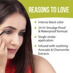 Iba All Day Kohl Kajal Jet Black 0.30g | 24 Hr Long Stay | Smudge Proof & Waterproof Eye Makeup - Image 5