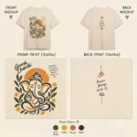 Ganesh Chaturthi Bappa Always With Us Oversized T-Shirt - Image 7
