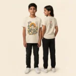 Ganesh Chaturthi Bappa Always With Us Oversized T-Shirt - Image 3