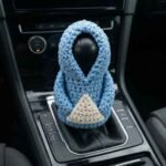 Handmade Crochet Car Gear Cover