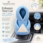Handmade Crochet Car Gear Cover - Image 2