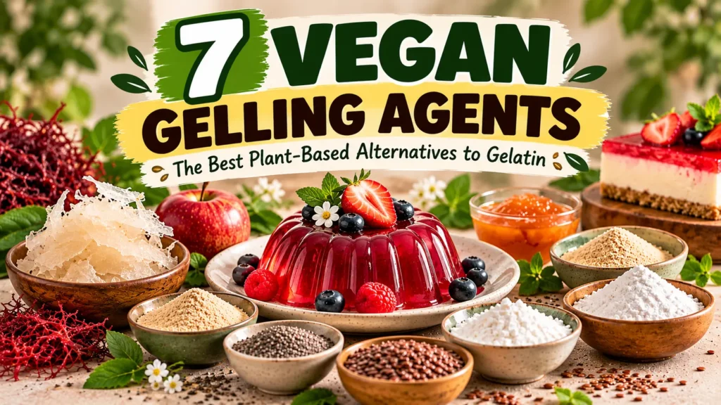 7 Vegan Gelling Agents: Best Alternatives to Gelatin
